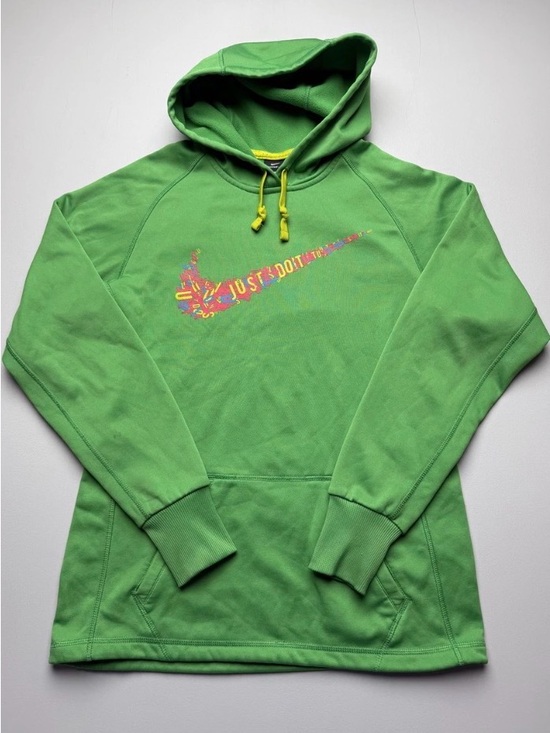 Nike Tops - Women’s Nike Therma-fit. Sz L vibrant Kelly Green. All the bells and whistles!